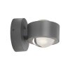 SCHÖNER WOHNEN-Kollektion CHIA LED-Wandlampe mit transparentem Glasschirm Up-/Downlight