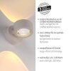 SCHÖNER WOHNEN-Kollektion CHIA LED Up-&-Down-Wandleuchte 3000K 220 lm 2 W