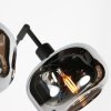 Steinhauer moderne Stehlampe Bambus mit geschwungener Bogenkonstruktion, verstellbar