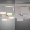 Leuchten Direkt LED stufige Würfel-Deckenleuchte TETRIS, weiß, 3000 Kelvin warmweiß