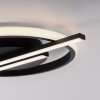 Leuchten Direkt LED Ring-Deckenleuchte KORSA mit Querbalken, 3000 Kelvin warmweiß
