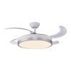 Leuchten Direkt LED Deckenventilator KOPTA, Lichtfarbe einstellbar 3000-6000 Kelvin