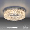 Leuchten Direkt LED Deckenleuchte KULUNKA, facettierte Prismen, 3000 Kelvin warmweiß