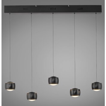 Leuchten Direkt LED Hängeleuchte BALLINI, höhenverstellbar, 3000 Kelvin warmweiß