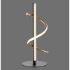 Leuchten Direkt LED Tischleuchte EMANDA mit Messing-Spirale, 3000 Kelvin warmweiß