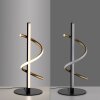 Leuchten Direkt LED Tischleuchte EMANDA mit Messing-Spirale, 3000 Kelvin warmweiß