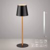 Leuchten Direkt LED Tischleuchte EURIA, 3000 Kelvin warmweiß, konischer Schirm