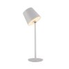 Leuchten Direkt LED Tischleuchte BOTERIA mit verstellbarem Schirm, 3000 Kelvin warmweiß