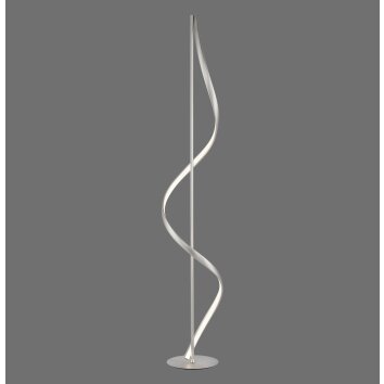 Paul Neuhaus LED Stehlampe Q-SWING, silber, Lichtfarbe einstellbar 2700-5000 Kelvin