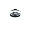 Reality LED-Deckenventilator Rotsund, Lichtfarbe einstellbar 2700-6500 Kelvin, weißer Schirm