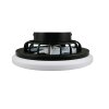 Reality LED-Deckenventilator Rotsund, Lichtfarbe einstellbar 2700-6500 Kelvin, weißer Schirm