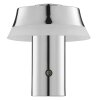 Brilliant LED Tischleuchte Kinich, konischer weißer Schirm, 2700 Kelvin warmweiß