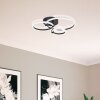 Brilliant schwenkbare LED Deckenleuchte Aydin, Lichtfarbe einstellbar 3000-7000 Kelvin