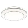 Brilliant LED Deckenleuchte Luciano mit Ringen, Lichtfarbe einstellbar 2700-6500 Kelvin