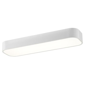 Brilliant LED Deckenleuchte Corvato in Weiß, Lichtfarbe einstellbar 2700-6500 Kelvin