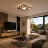 Brilliant LED Deckenleuchte Hardy mit X-Lichtleisten, Memoryfunktion, 2700 Kelvin warmweiß