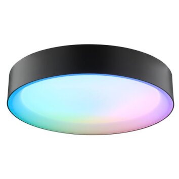 Brilliant runde LED Deckenleuchte Larios, Lichtfarbe einstellbar 3000-6500 Kelvin