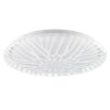 Brilliant LED-Deckenleuchte Oscara, flach-rund, Lichtfarbe einstellbar 2700-4000 Kelvin