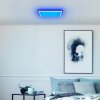 Brilliant LED-Deckenleuchte Tanida dimmbar per Fernbedienung, 4000 Kelvin neutralweiß