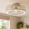 Brilliant LED-Deckenleuchte Capo in Beige, Lichtfarbe einstellbar 2700-6500 Kelvin