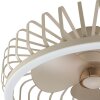 Brilliant LED-Deckenleuchte Capo in Beige, Lichtfarbe einstellbar 2700-6500 Kelvin