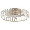 Brilliant LED-Deckenleuchte Capo in Beige, Lichtfarbe einstellbar 2700-6500 Kelvin