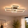 Brilliant LED geometrische Deckenleuchte Jorvic, Rechteckrahmen, 3000 Kelvin warmweiß