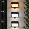 Brilliant LED Solar-Wandleuchte Sierra IP54, Lichtfarbe einstellbar 2700-6500 Kelvin