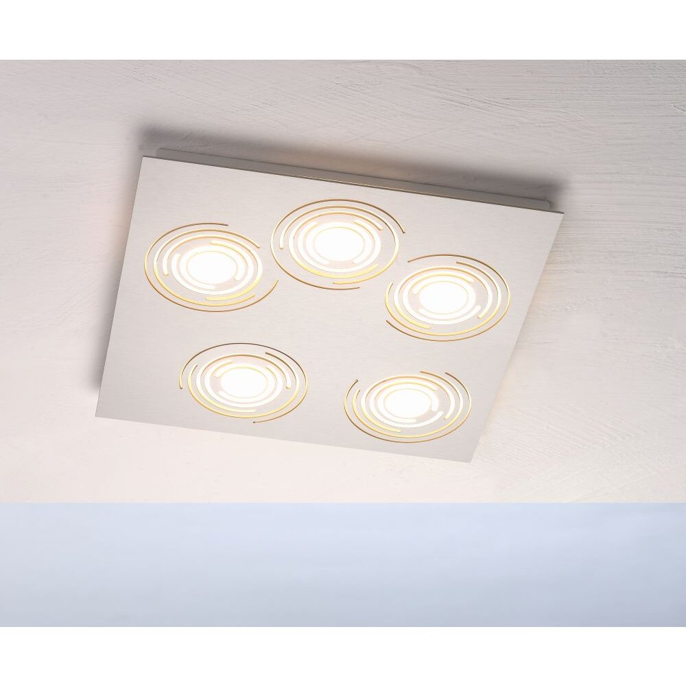 Bopp GALAXY COMFORT Deckenleuchte LED Aluminium, 5-flammig main product photo