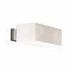 Ideal Lux BOX Wandleuchte Weiß, 2-flammig