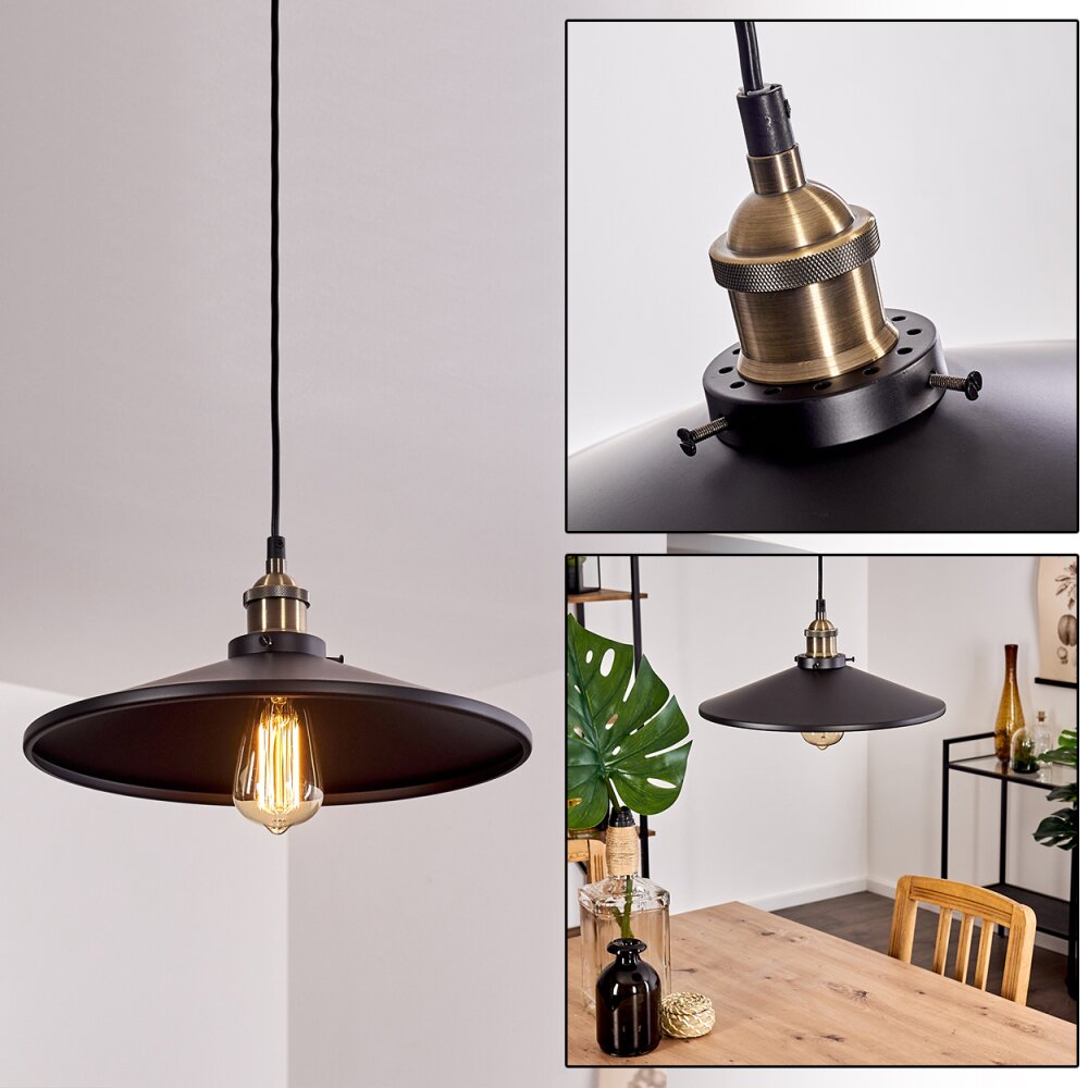 Tripolis Hängeleuchte Schwarz, 1-flammig main product photo
