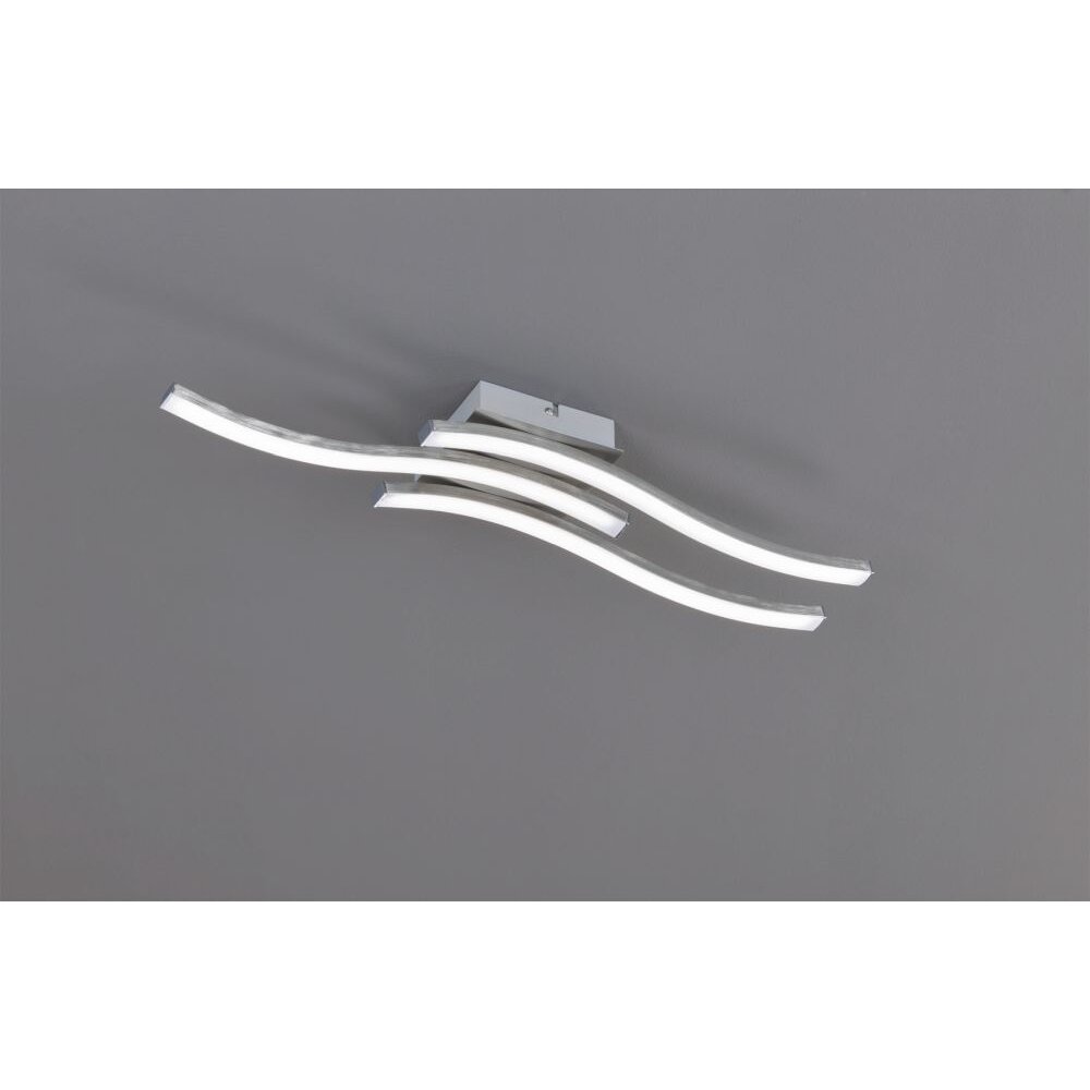 Reality ROUTE Deckenleuchte LED Nickel-Matt, 3-flammig main product photo