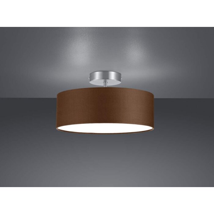 Trio Leuchten HOTEL Deckenleuchte Nickel-Matt 603900214 | lampe.de