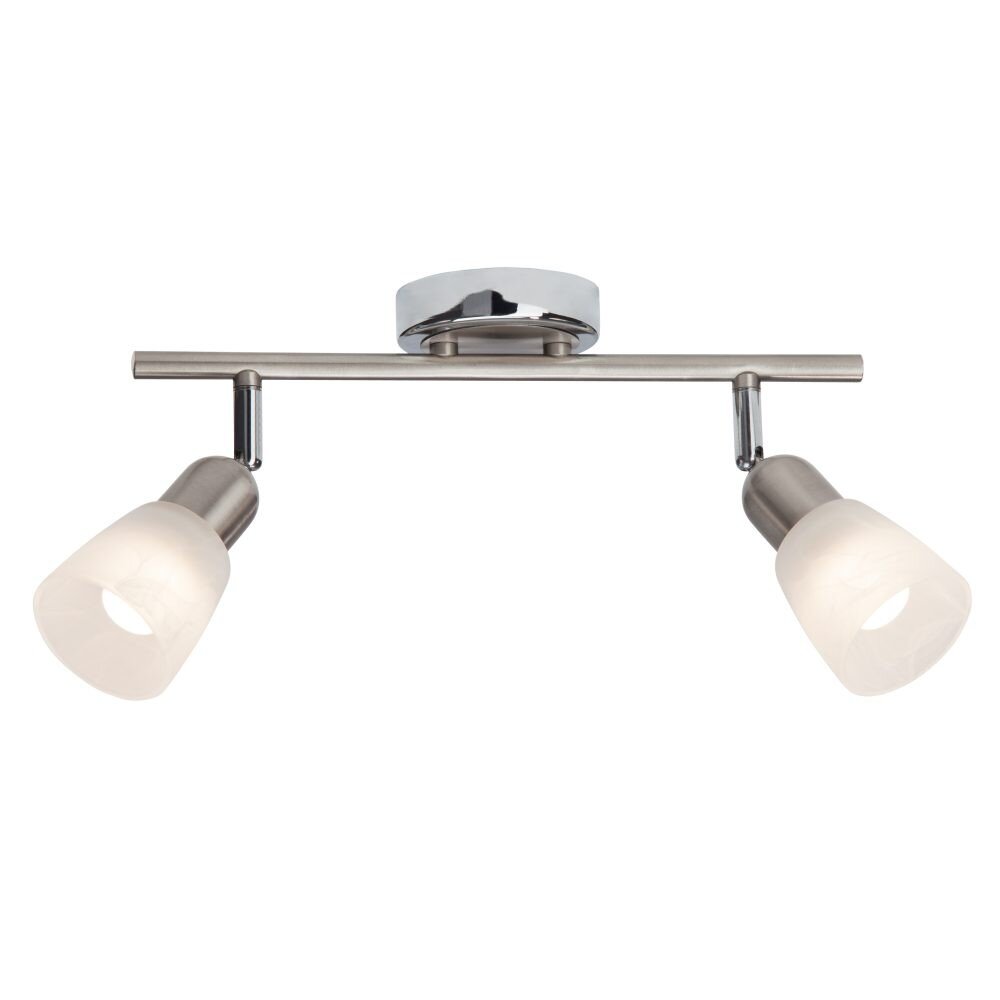 Brilliant Bethany Spotbalken LED Chrom, 2-flammig main product photo