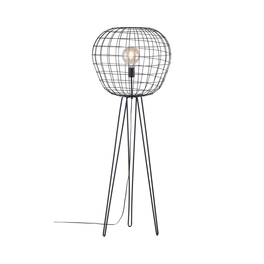 Leuchten Direkt FABIO Stehleuchte Schwarz, 1-flammig main product photo