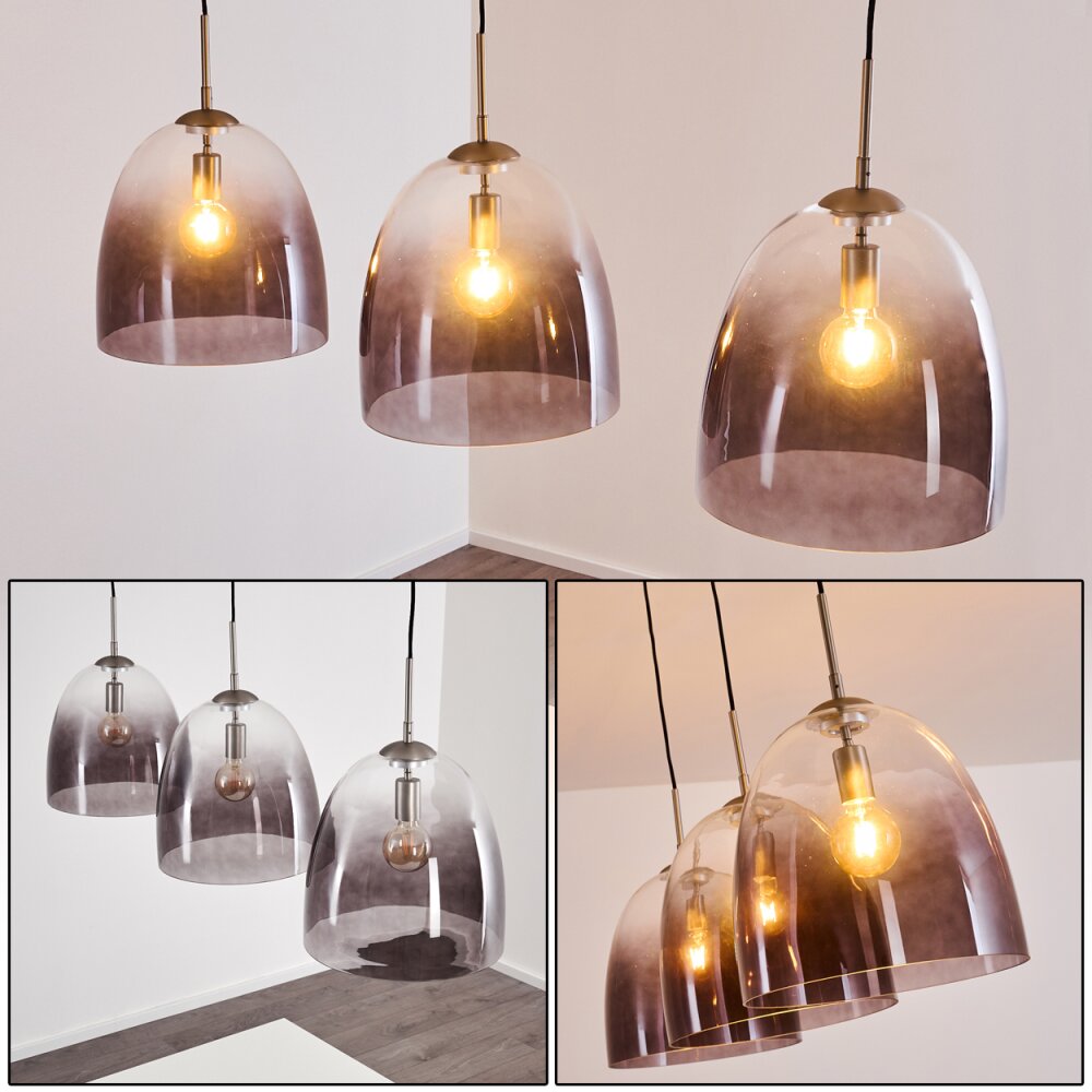 Taastrup Pendelleuchte Nickel-Matt, 3-flammig main product photo