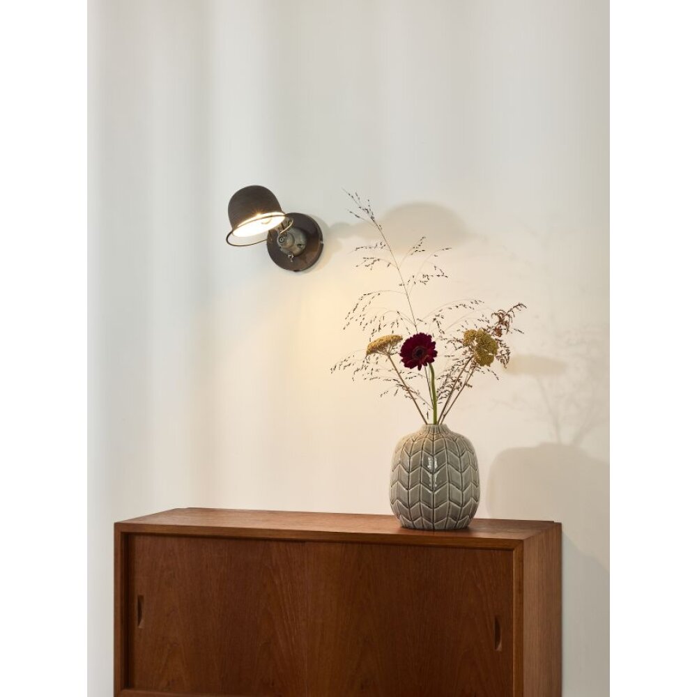 Lucide HONORE Wandleuchte Rostfarben, 1-flammig main product photo