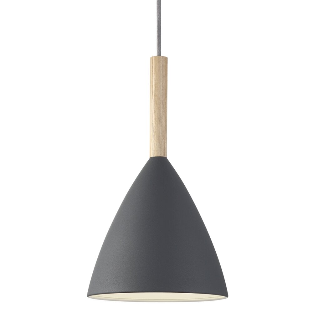 Design For The People by Nordlux PURE Pendelleuchte Grau, 1-flammig main product photo