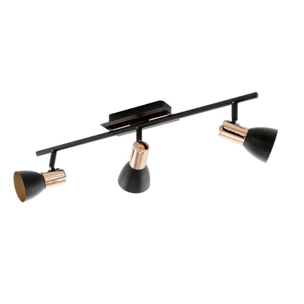 Eglo BARNHAM Deckenspot Kupferfarben, Schwarz, 3-flammig main product photo