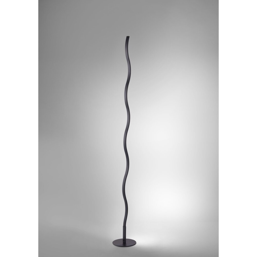 Leuchten Direkt WAVE Stehleuchte LED Schwarz, 1-flammig main product photo