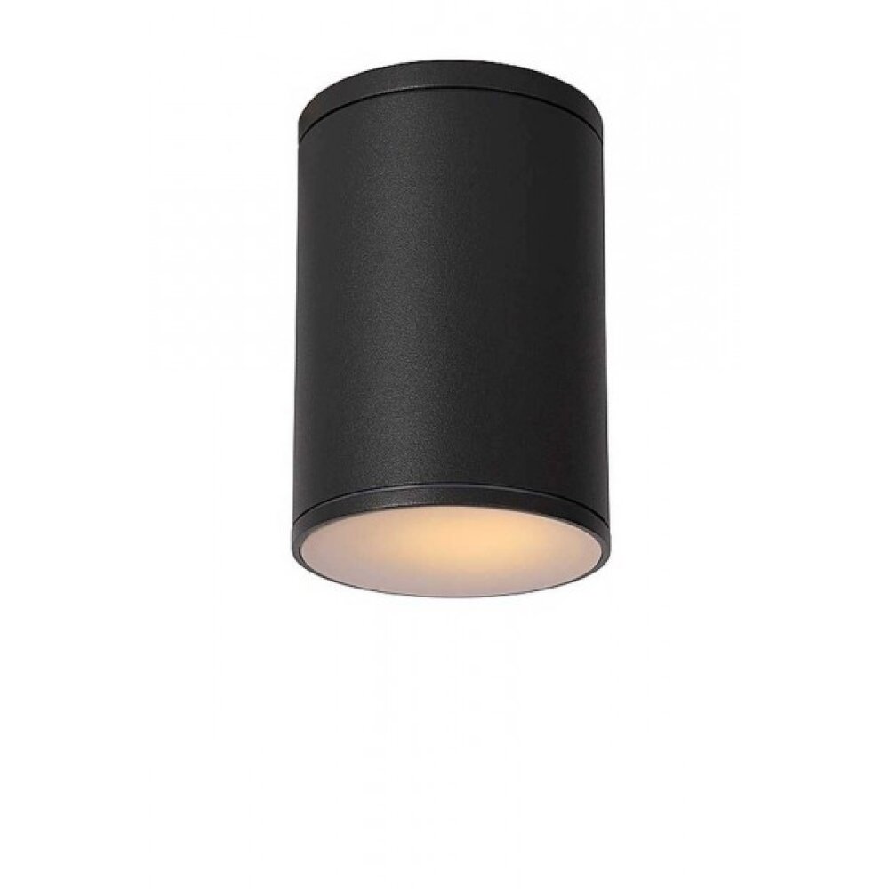 Lucide TUBIX Deckenleuchte Schwarz, 1-flammig main product photo
