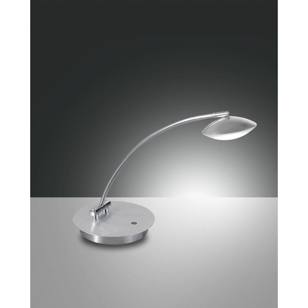 Fabas Luce Hale Tischleuchte LED Aluminium, Edelstahl, 1-flammig main product photo