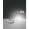 Fabas Luce Hale Tischleuchte LED Aluminium, Edelstahl, 1-flammig