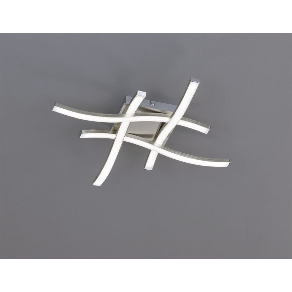 Reality ROUTE Deckenleuchte LED Nickel-Matt, 4-flammig main product photo