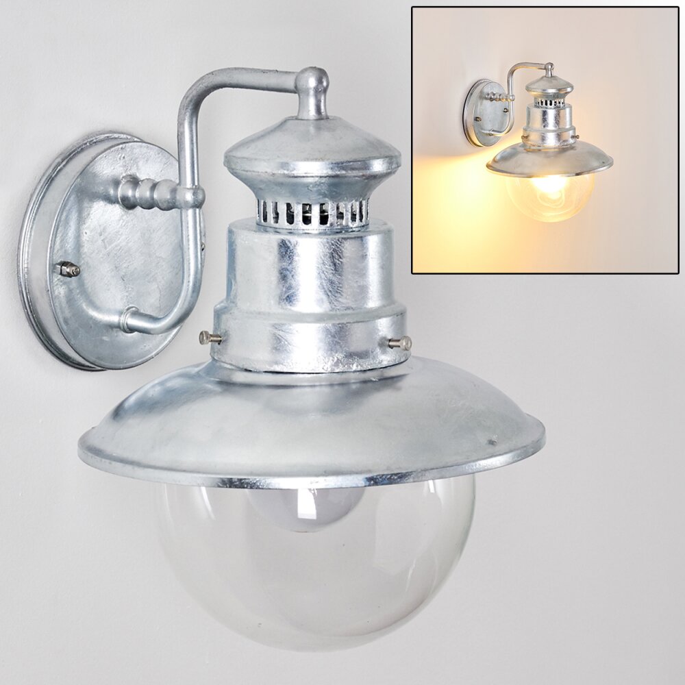 Sipri Außenwandleuchte Verzinkt, 1-flammig main product photo