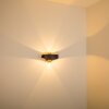 Padua Wandleuchte LED Braun, 2-flammig