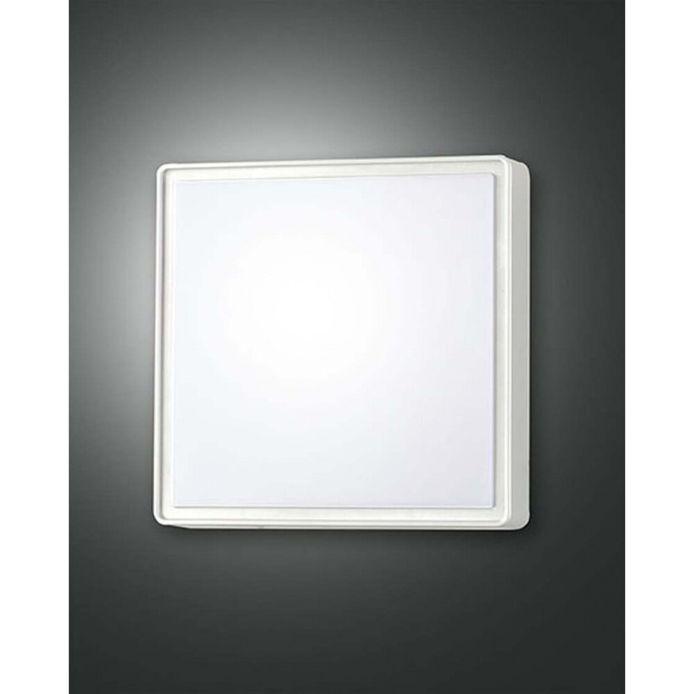 Fabas Luce OBAN Aussendeckenleuchte LED Weiß main product photo
