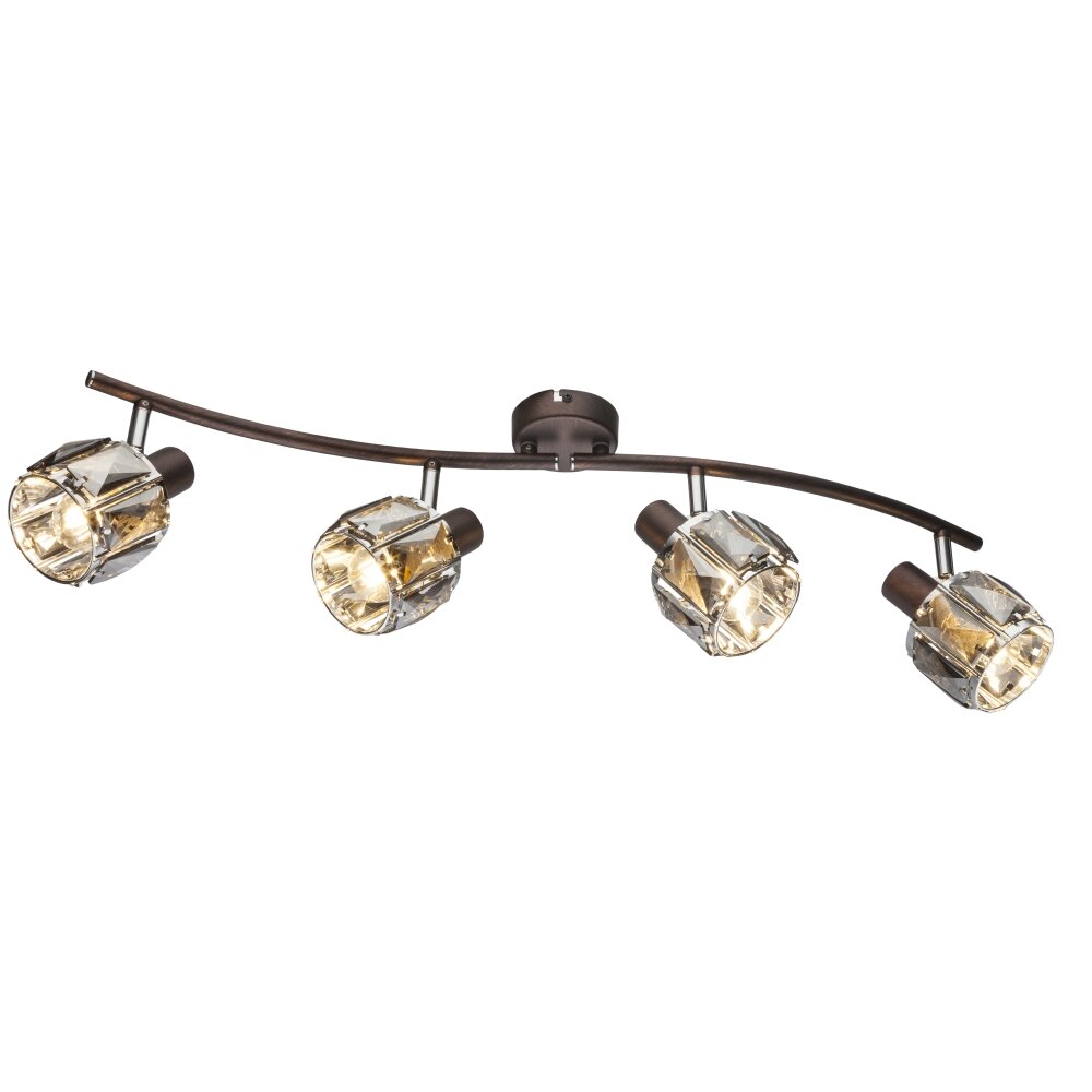 Globo INDIANA Deckenstrahler Bronze, 4-flammig main product photo