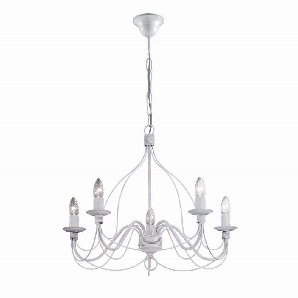 Ideal Lux CORTE Kronleuchter Weiß, 5-flammig main product photo