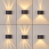 Windhoek Außenwandleuchte LED, 2-flammig